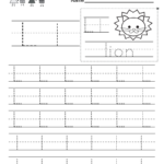 18 Entertaining Letter L Worksheets For Kids | Kittybabylove intended for Tracing Letter L Worksheets For Kindergarten