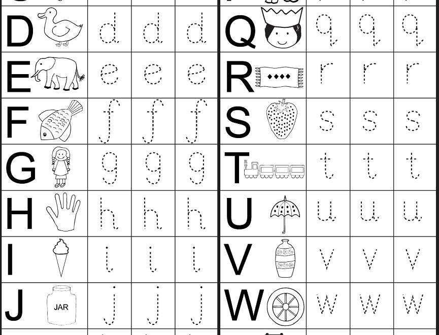 4 Year Old Worksheets Printable | Preschool Worksheets throughout Tracing Letters For 4 Year Olds