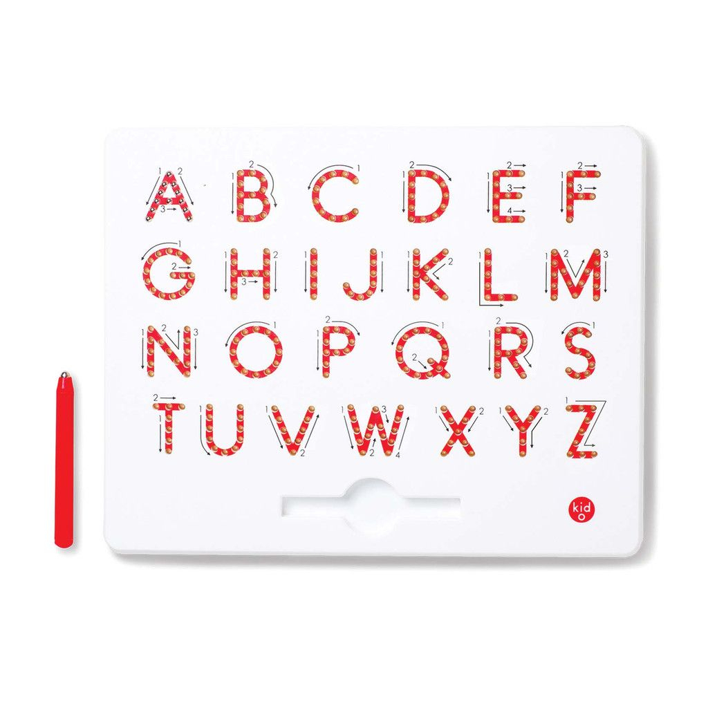 A To Z Upper Case Magnatab: Trace Each Letter With The in Tracing Letters With Directional Arrows