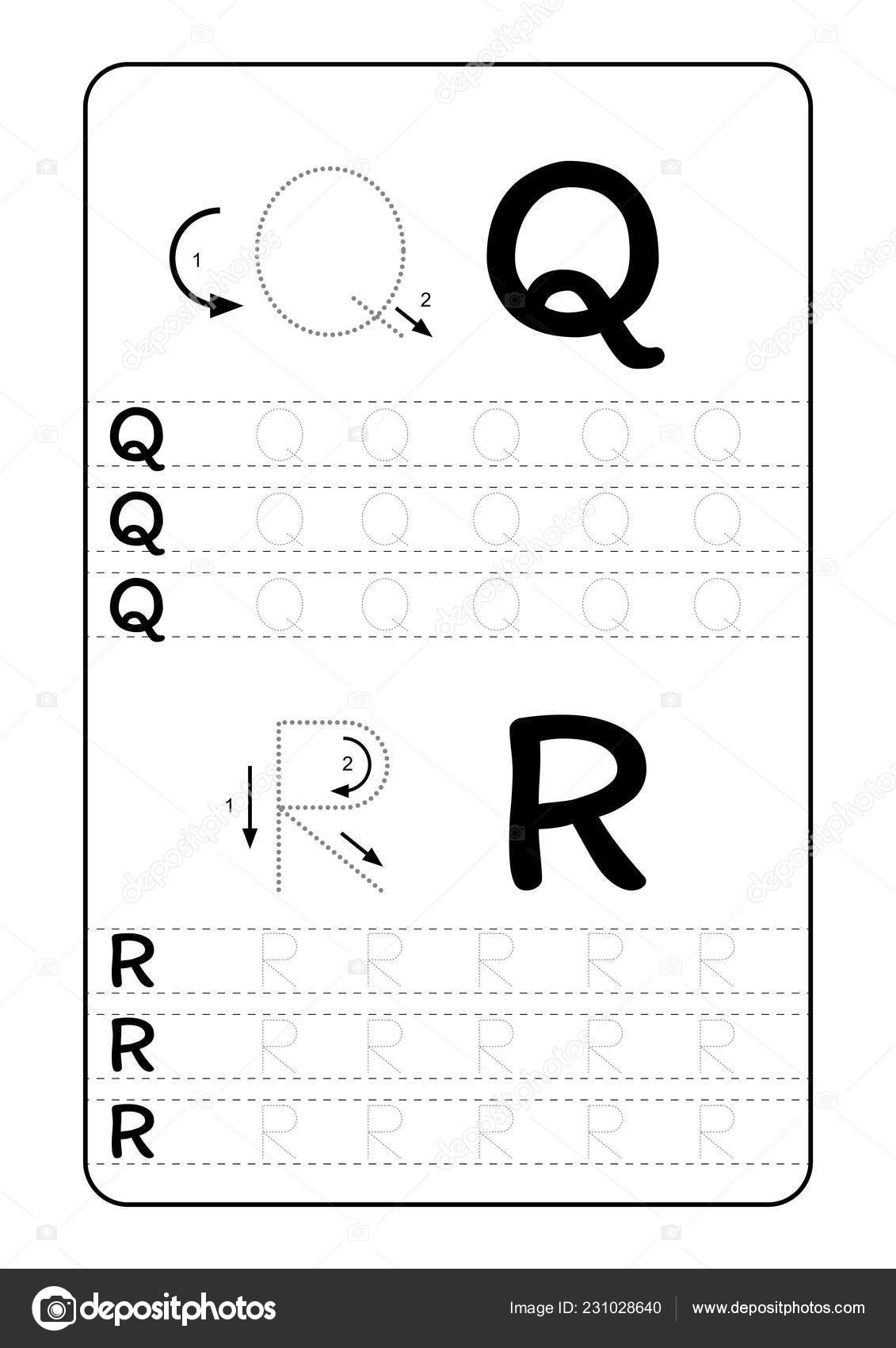 Abc Alphabet Letters Tracing Worksheet Alphabet Letters intended for How To Use Tracing Paper For Letters