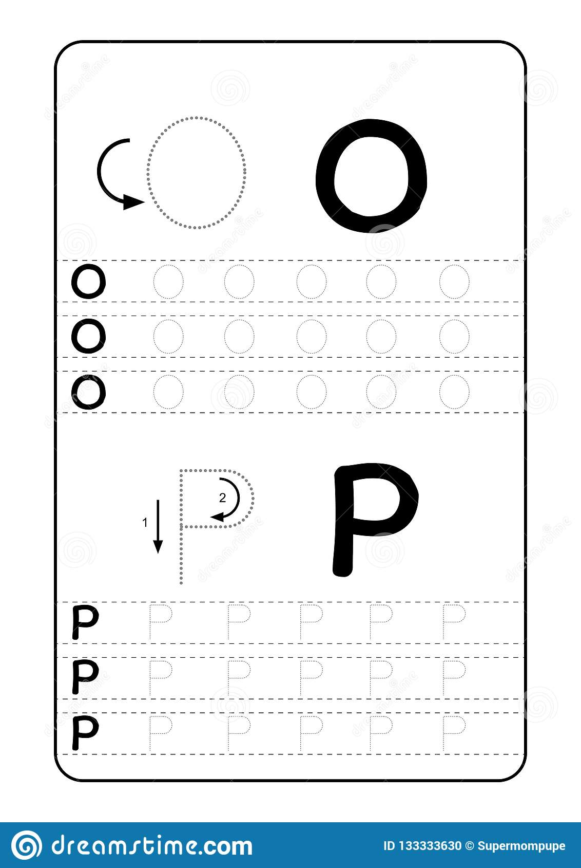 Abc Alphabet Letters Tracing Worksheet With Alphabet Letters in Tracing Letters Font