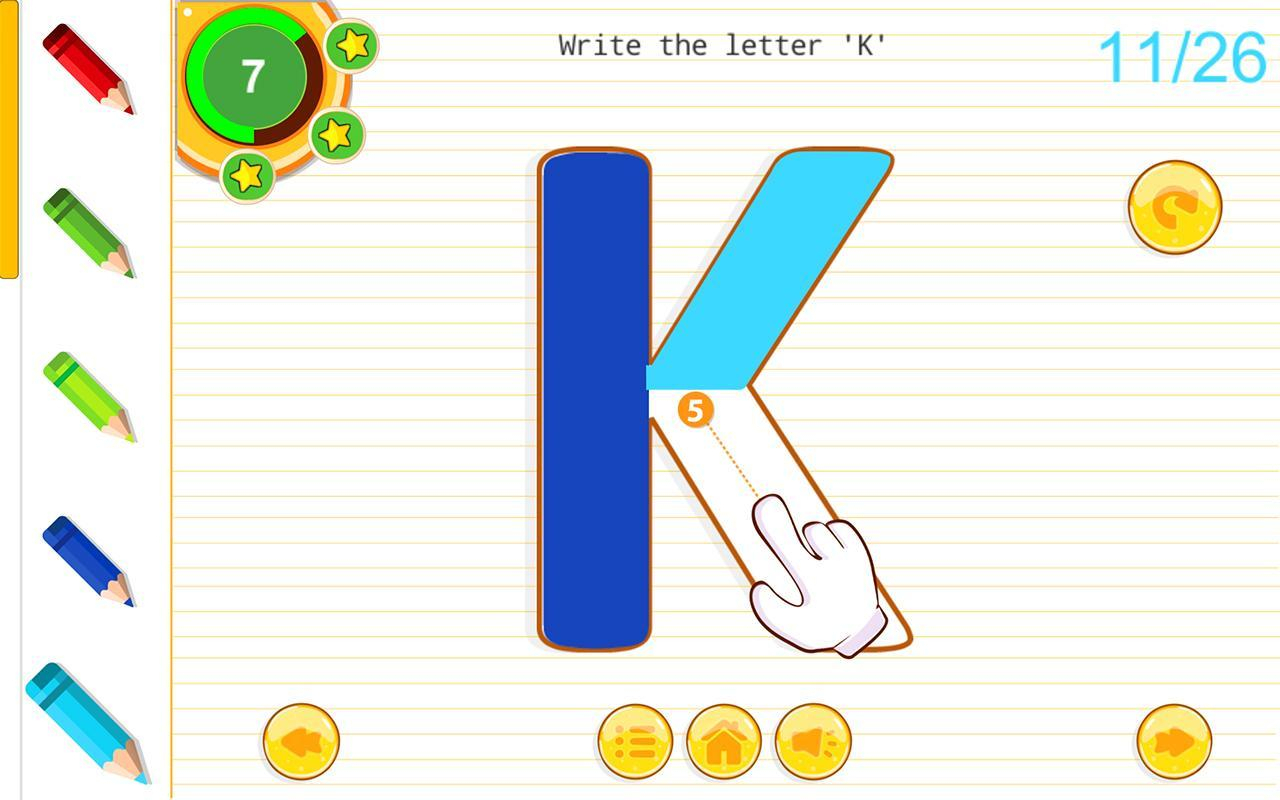 Abc Kids Tracing Alphabet Phonics Games For Android - Apk with Tracing Letters Online Games