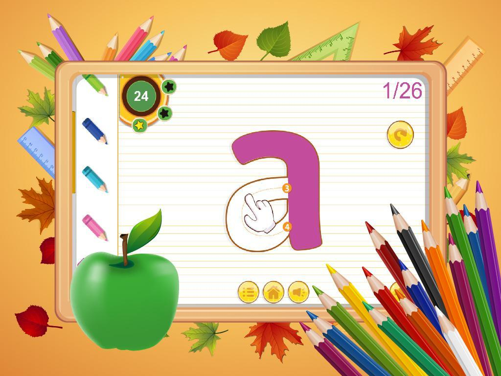 Abc Kids Writing Alphabet - Trace Handwriting App For throughout Tracing Letters App Android