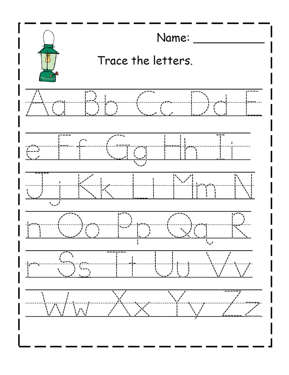 Abc Tracing Pages For Kids | Loving Printable pertaining to Abc Tracing Letters Preschool