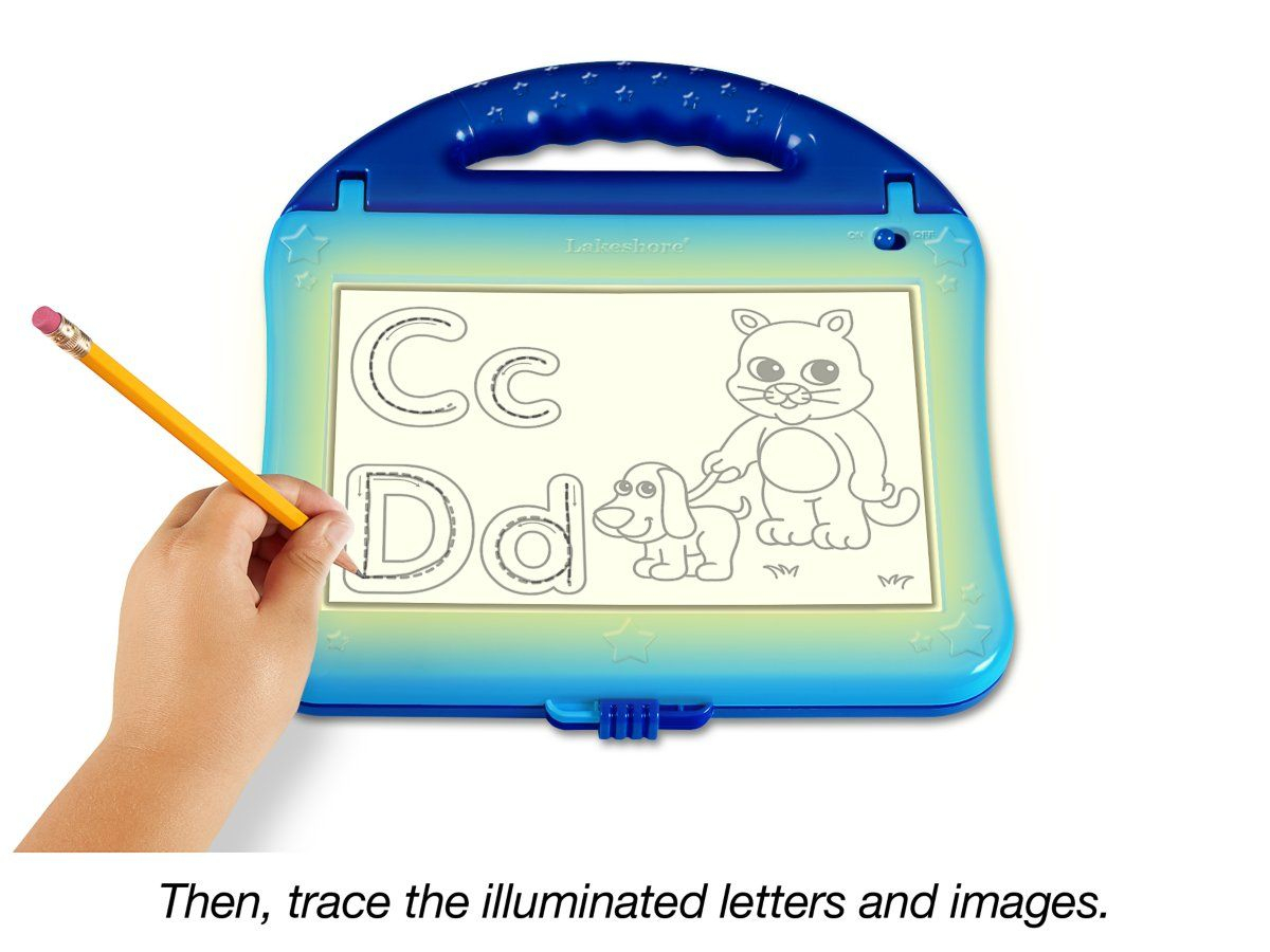 Alpha-Sketch Light-Up Center At Lakeshore Learning within Lakeshore Tracing Letters