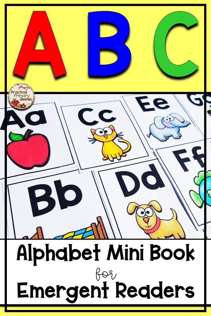 Alphabet Mini Book With Simple Pictures For Letter Name And within Finger Tracing Alphabet Letters