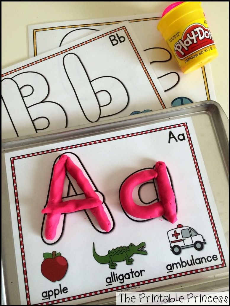 Alphabet Playdough Mats | Schule Deutsch | Kinder Lernspiele within Tracing Letters With Playdough