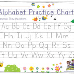 Alphabet Tracing For Preschoolers | The Preschool Adventures in How To Teach Tracing Letters