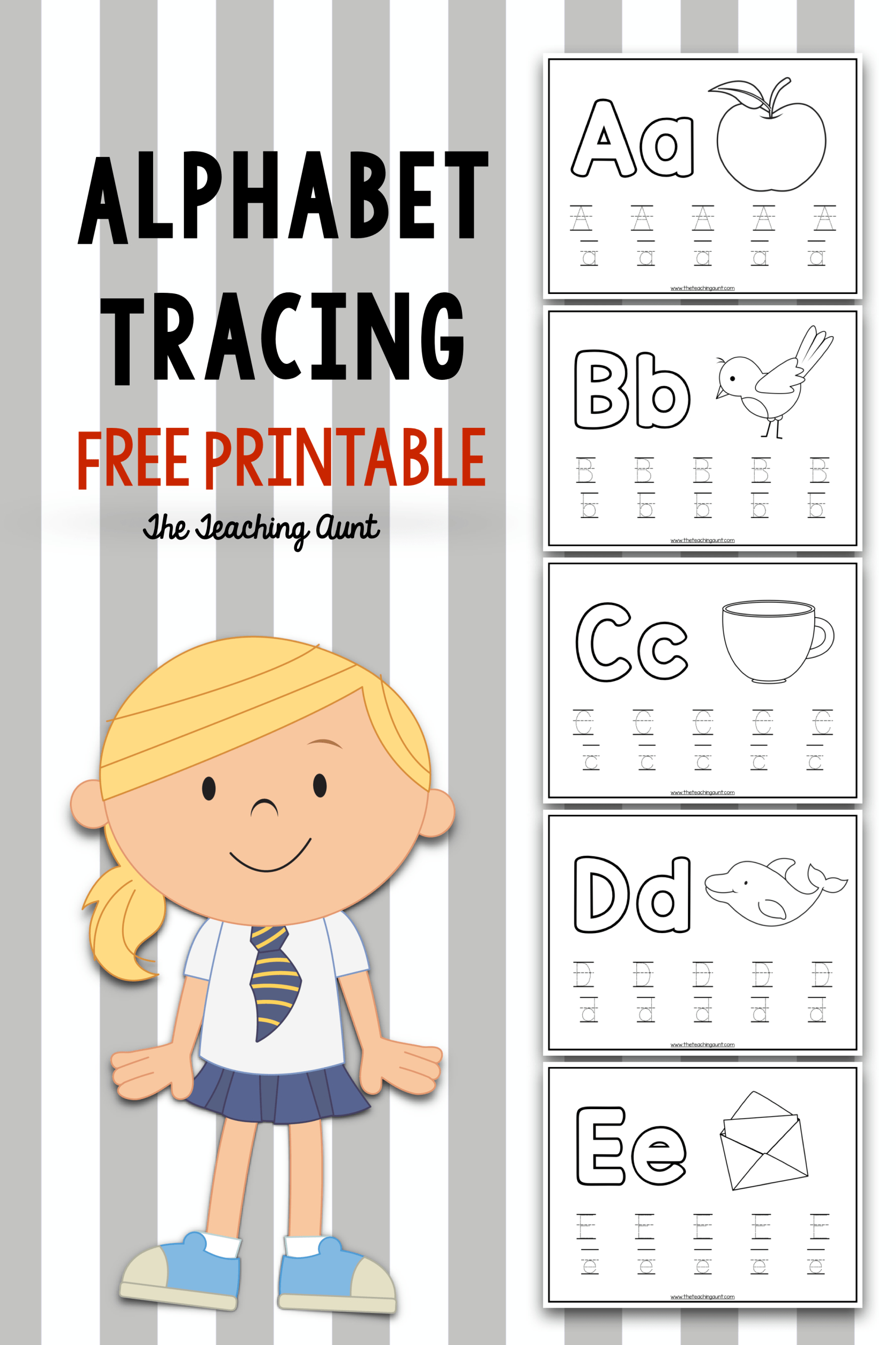 Alphabet Tracing Free Printable | Alphabet Tracing throughout How To Teach Tracing Letters