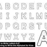 Alphabet Tracing Letters Stepstep Letter Tracing Write The.. regarding Tracing Letters