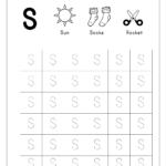 Alphabet Tracing - S (Capital Letter Tracing) | Alphabet regarding Big Letters Alphabet Tracing Sheets