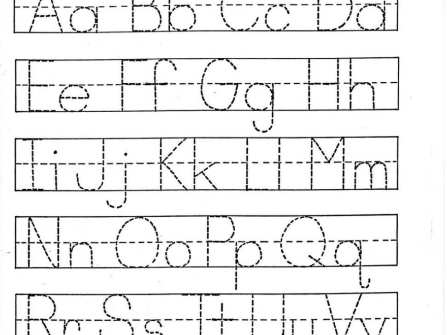Alphabet Tracing Worksheet Free Printable | Alphabet Tracing regarding Trace Letters Worksheet For Grade 1