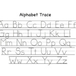 Alphabet Tracing Worksheets A-Z Printable | Loving Printable for Tracing Letters Worksheets A-Z