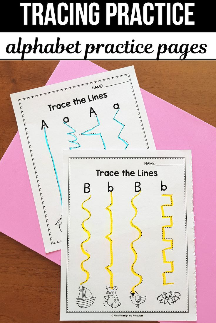 Alphabet Tracing Worksheets - Fine Motor Skill Activities with How To Use Tracing Paper For Letters