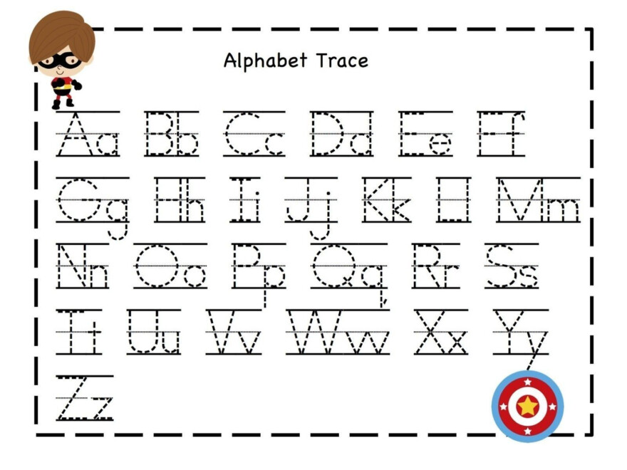 Alphabet Tracing Worksheets For 3 Year Olds - Best Of inside Tracing Letters For 3 Year Olds