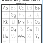 Alphabet Tracing Worksheets - Uppercase &amp; Lowercase Letters in Tracing Uppercase And Lowercase Letters