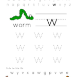 Alphabet Worksheets For Preschoolers | Alphabet Worksheet inside Letter Tracing Worksheets Doc