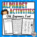 Alphabet Worksheets Qld Beginners Font throughout Qld Font Tracing Letters