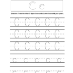 Alphabet Worksheets | Tracing Alphabet Worksheets for Tracing Letters Worksheets With Pictures