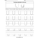Alphabet Worksheets | Tracing Alphabet Worksheets within Tracing Letter U Worksheets