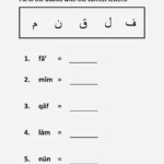 Arabic Alphabet Worksheets - Wpa.wpart.co with regard to Tracing Arabic Letters Pdf