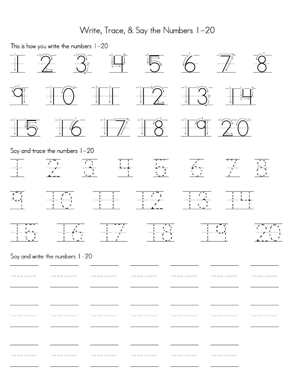 number-1-20-tracing-worksheets-free-printable-pdf-tracing-worksheets