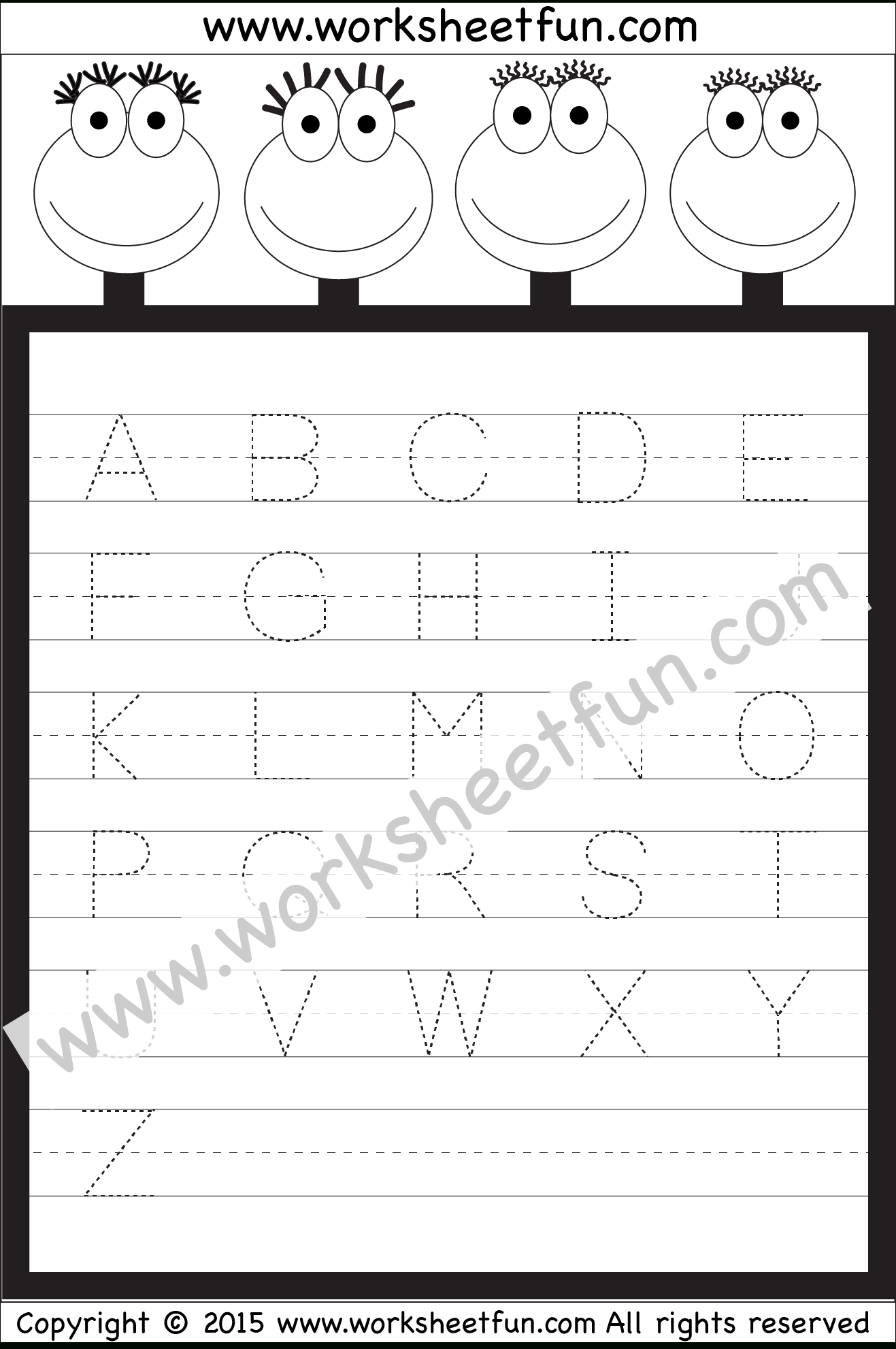 Coloring Book : Printable Letter Tracing Sheets For in Small Letters Tracing Worksheets Pdf