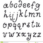 Cool Font Letter. regarding Tracing Letters Font