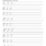 Cursive Letters Worksheet Free 8 Cursive Letters Worksheet for Cursive Capital Letters Tracing