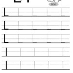 نتيجة بحث الصور عن ‪letter L Worksheets‬‏ | Letter Tracing within Tracing Letter L Worksheets For Kindergarten
