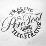 Digitally Tracing Lettering | Pies Brand for Tracing Letters In Illustrator