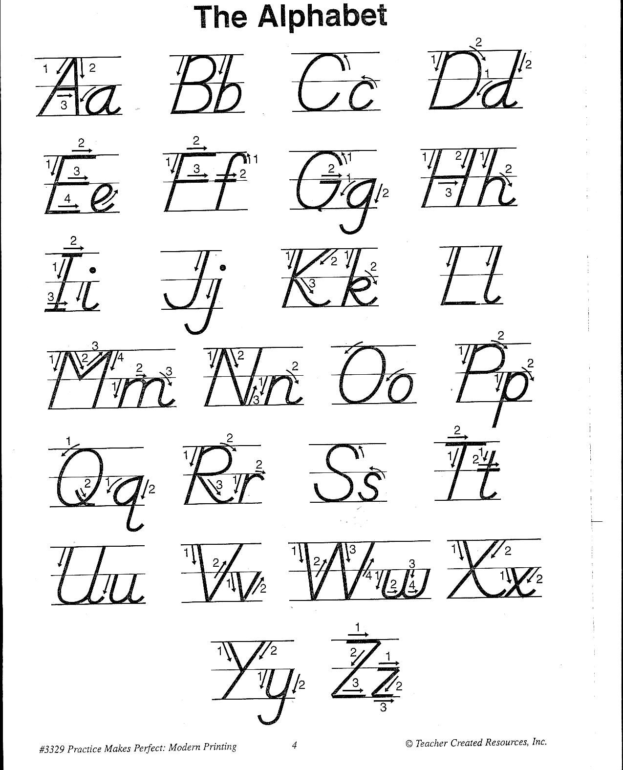 Fun Dnealian Worksheets Free Printable For Alphabet