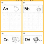 Download Free Alphabet Tracing Worksheets For Letter A To Z in Tracing Letters Worksheets Make Your Own
