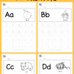 Download Free Alphabet Tracing Worksheets For Letter To Z for Tracing Letters Font Free Download