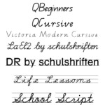 Fonts To Help Kids To Write + Qld Cursive - The Organised intended for Qld Font Tracing Letters
