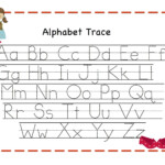 Free Alphabet Tracing Templates ] - Tracing Letters Template with Tracing Letters Template Free