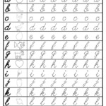 Free Cursive Lowercase Letter Tracing Worksheets within Cursive Small Letters Tracing Worksheets