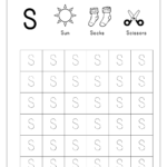 Free Download Worksheets For Pre Ursery Kids Tracing Letters for Children's Tracing Letters