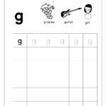 Free English Worksheets - Alphabet Writing (Small Letters pertaining to Tracing Small Letter G Worksheet