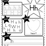 Free Letter H Worksheet: Tracing, Coloring, Writing &amp; More regarding Tracing Letter H Worksheets Preschoolers