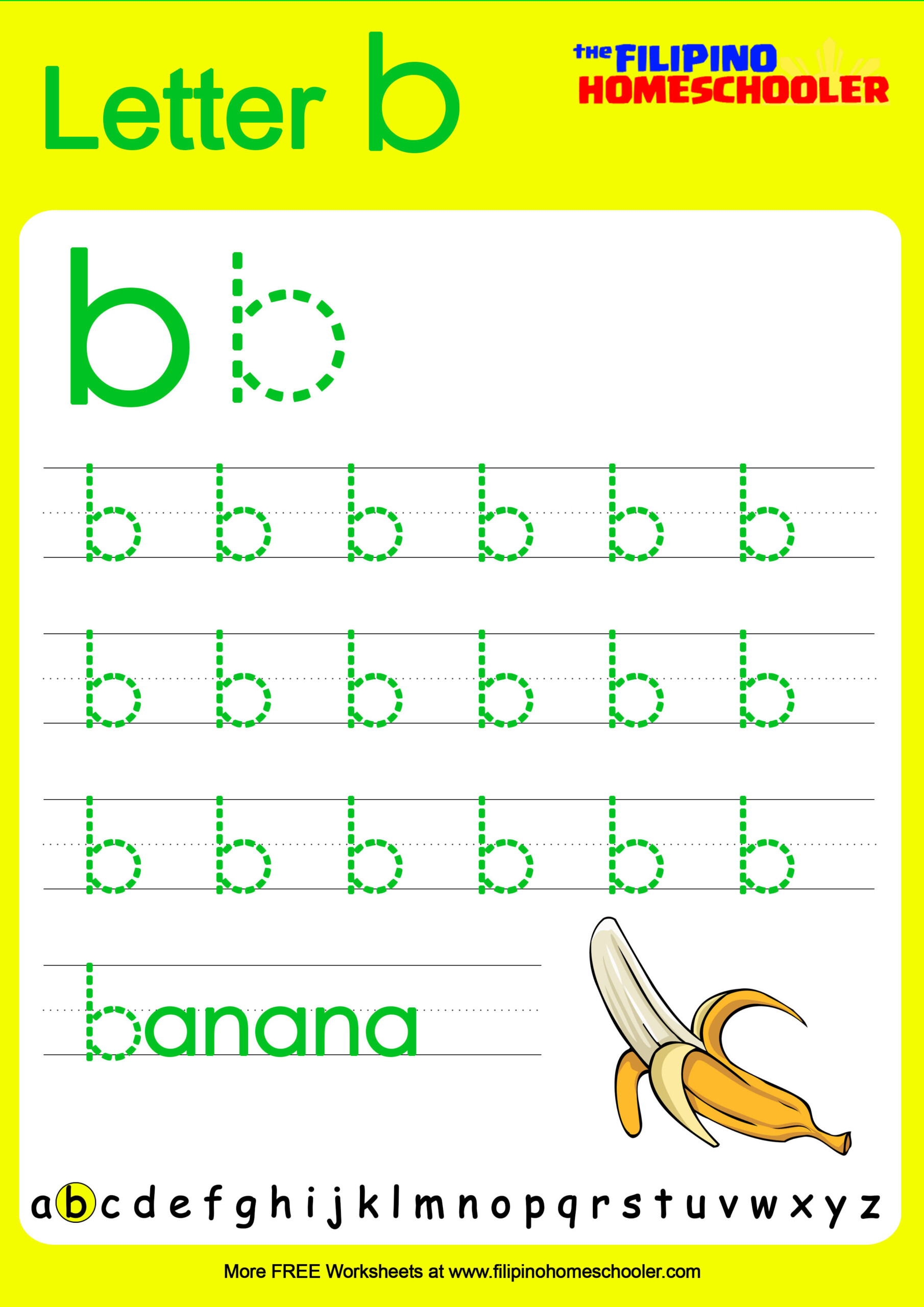 Free Lowercase Letter Tracing Worksheets – The Filipino throughout Letter Tracing Worksheets Lower Case