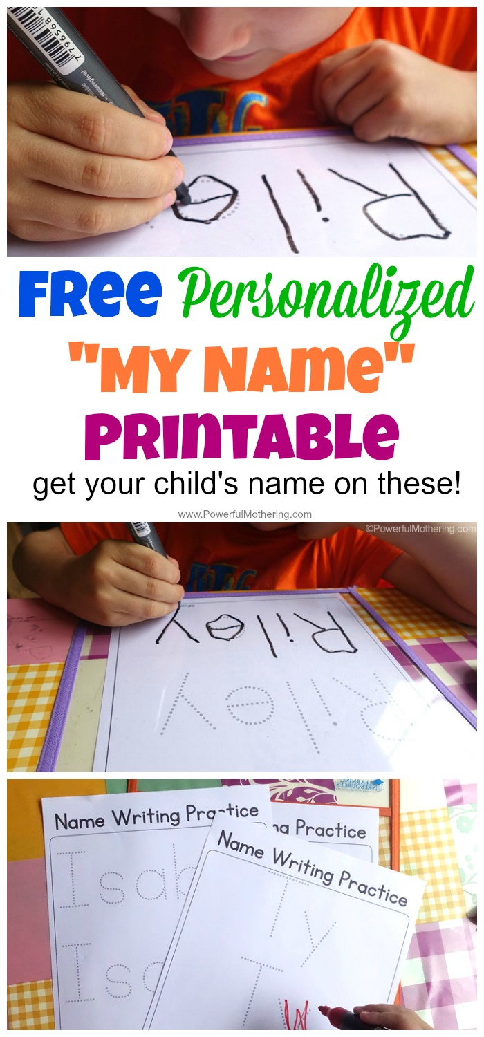 Free Name Tracing Worksheet Printable + Font Choices throughout Tracing Letters Of Your Name