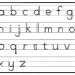 Free Print Handwriting Charts! | Practical Pages inside Tracing Letters With Directional Arrows Font