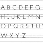 Free Print Handwriting Charts! | Practical Pages throughout Free Tracing Letters With Directional Arrows