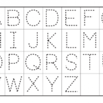 Free Printable Letter Tracing Worksheets For Kindergarten throughout Free Printable Preschool Worksheets Tracing Letters