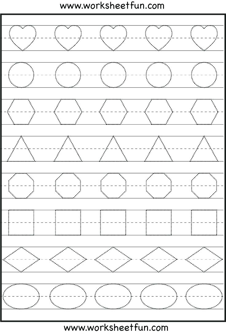 free printable preschool worksheets tracing letters pdf