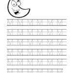 Free Printable Tracing Letter M Worksheets For Preschool pertaining to Tracing Letter M Worksheets Kindergarten