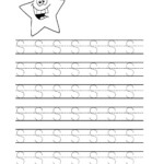 Free Printable Tracing Letter S Worksheets For Preschool throughout Preschool Tracing Letters Free Worksheets