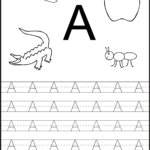 Free Printable Worksheets: Letter Tracing Worksheets For with Printable Tracing Letters