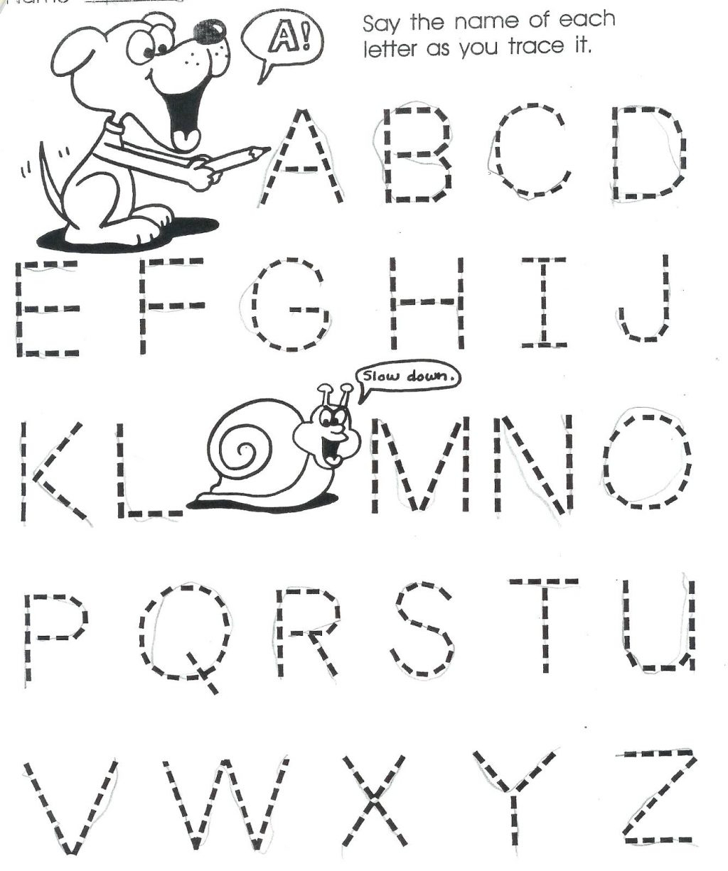 Free Printable Worksheets R Year Olds Alphabet Tracing Pdf throughout Tracing Letters For 3 Years Old